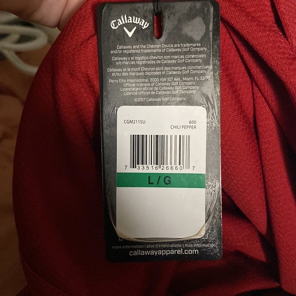 New Callaway Men’s golf shirt. Large. Opti-Dri. - Picture 2 of 2